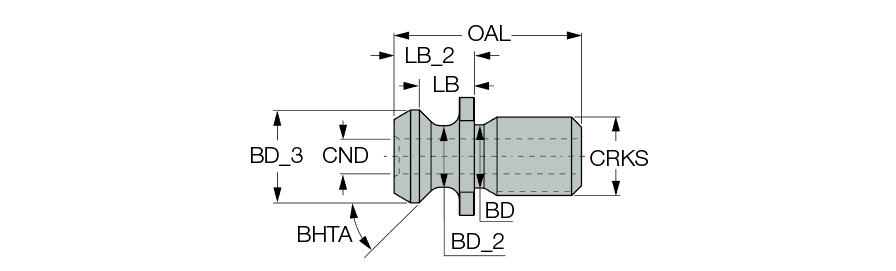 PS CAT40 45 5/8 ANSI
