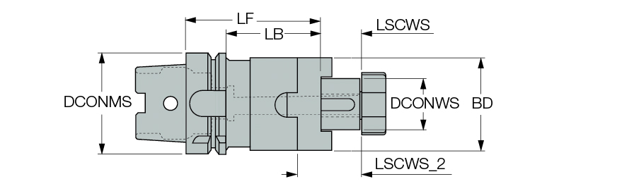 HSK A63 SEMC40X70