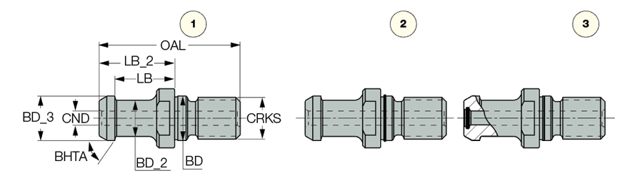 PS BT40 15 M16 JIS 4OB