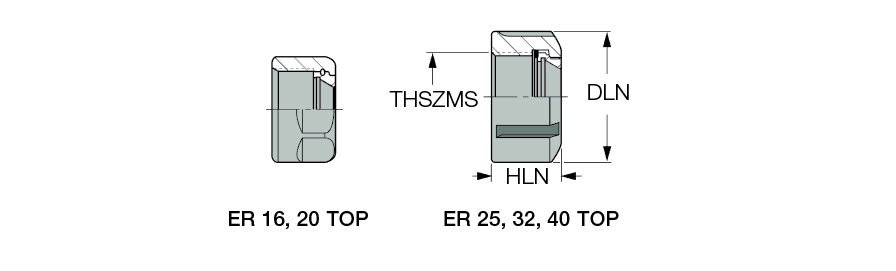 NUT ER32 TOP