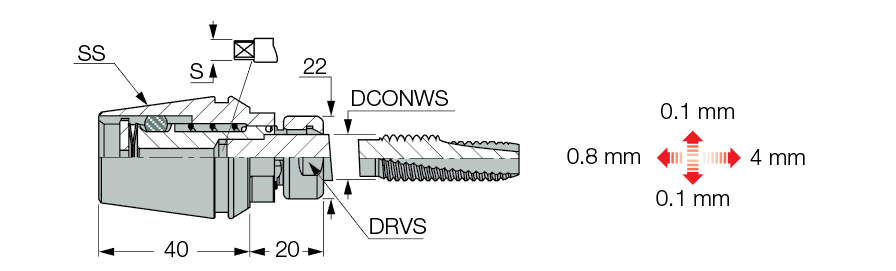 ISCAR Japan | ツーリング > ツーリング > コレットチャック > GTIN ER