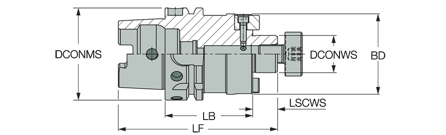 HSK A63 SEM27X100C