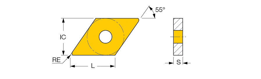 DNMG 150404-NF IC530N
